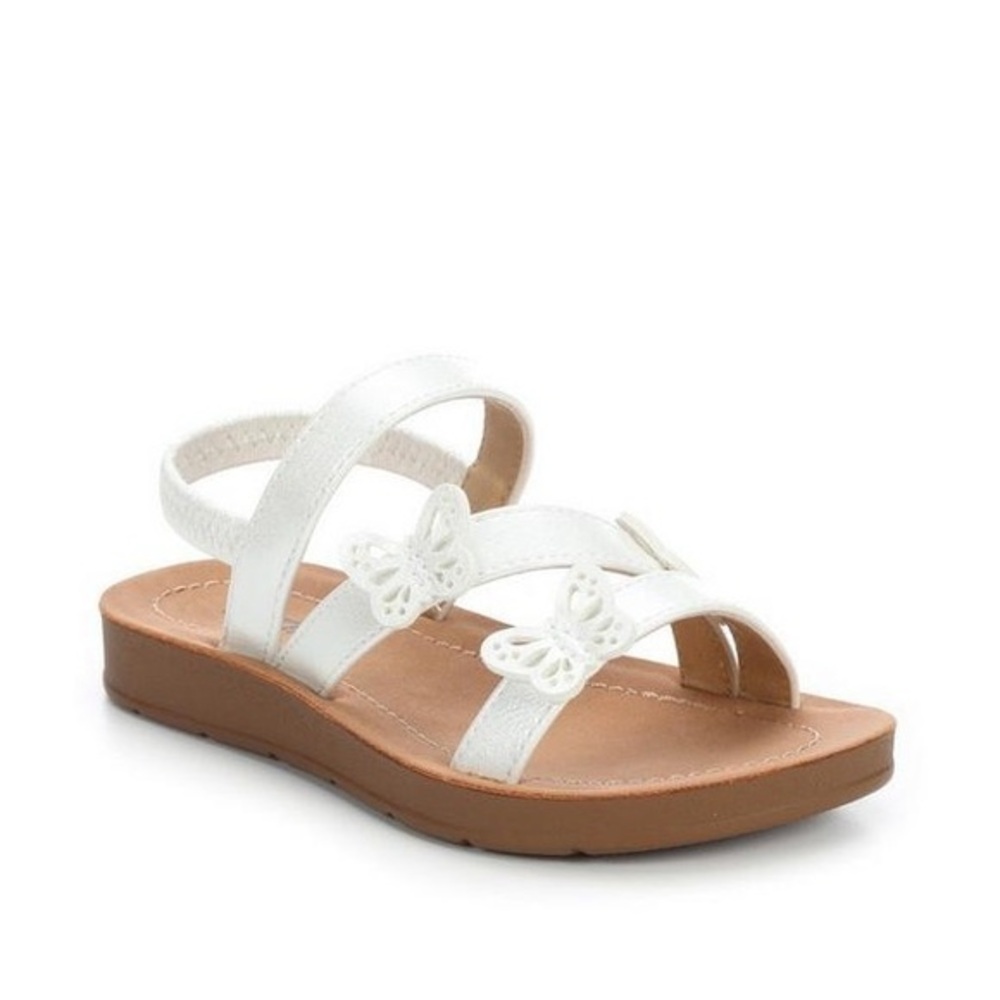 Girls' Soda Toddler & Little Kid Butterfly Sandals 5.5